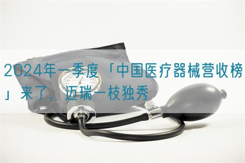 2024年一季度「中國醫(yī)療器械營收榜」來了，邁瑞一枝獨秀