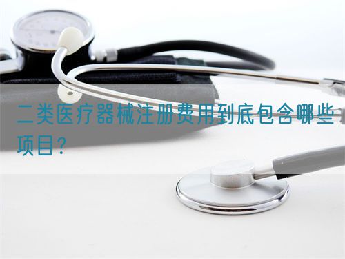 二類醫(yī)療器械注冊費用到底包含哪些項目？(圖1)
